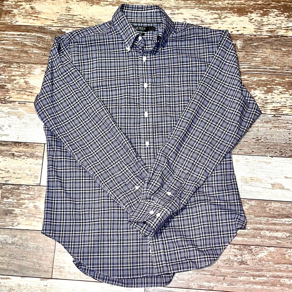 Lauren Ralph Lauren Men’s Button Down Shirt Classic Fit No Iron